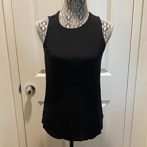 Elegant Black Sleeveless Tank Top